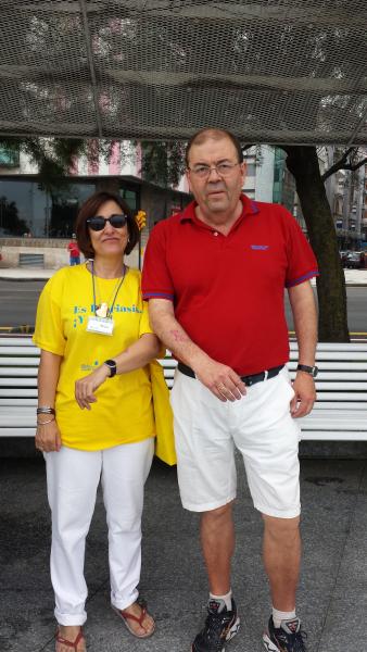 Gijón - Voluntario y Jose Adolfo